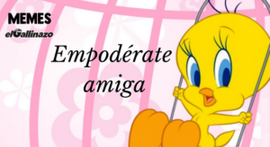 Piolin empoderado en el Día de la Mujer
