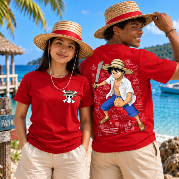 LUFFY EN AGUAS PANAMEÑAS  (ONE PIECE)