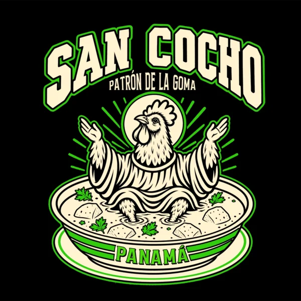 sancocho diseño baja San Cocho Patrón de la Goma