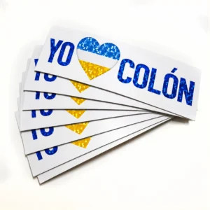 Sticker para Placa YO 💙 COLÓN