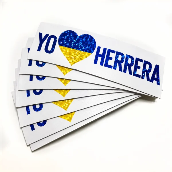 Sticker para Placa YO  ❤️ HERRERA